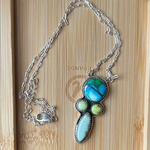 Turquoise Pendant Necklace